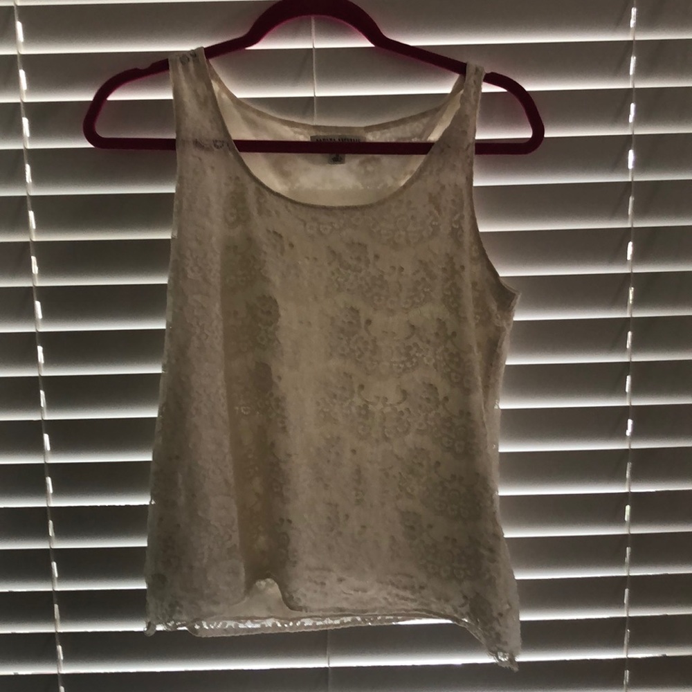 Banana republic lace shirt M